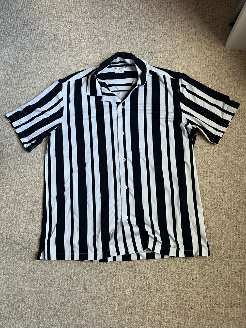 Zara Button up Tee